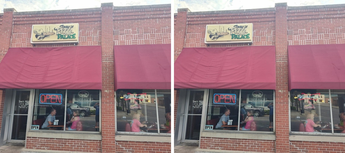 Tony's Pizza Palace Menu