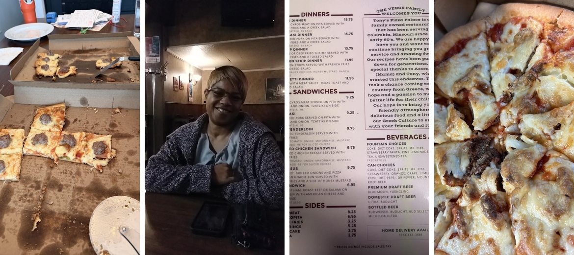 Tony's Pizza Palace Menu