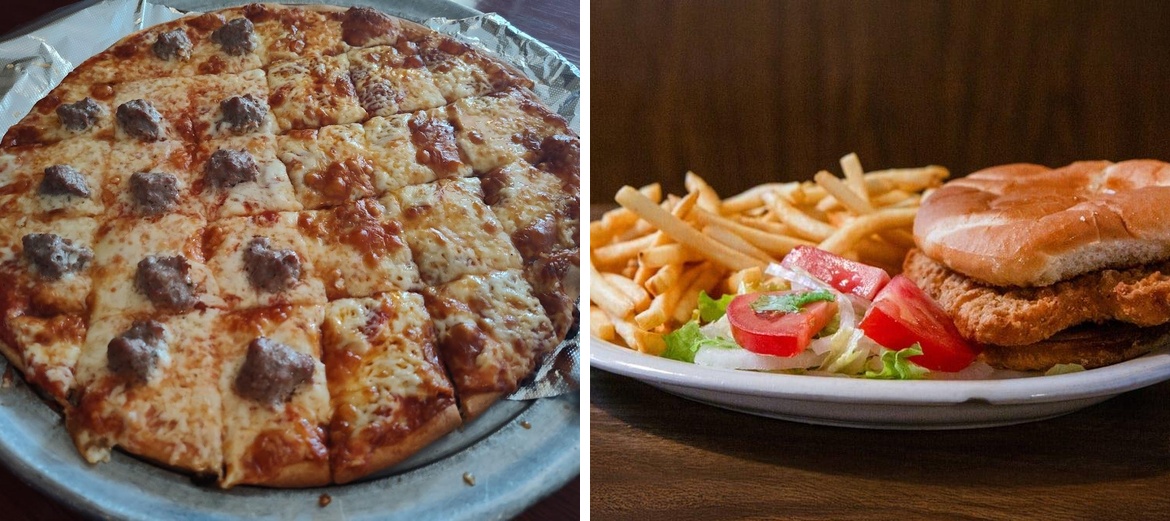 Tony's Pizza Palace Menu