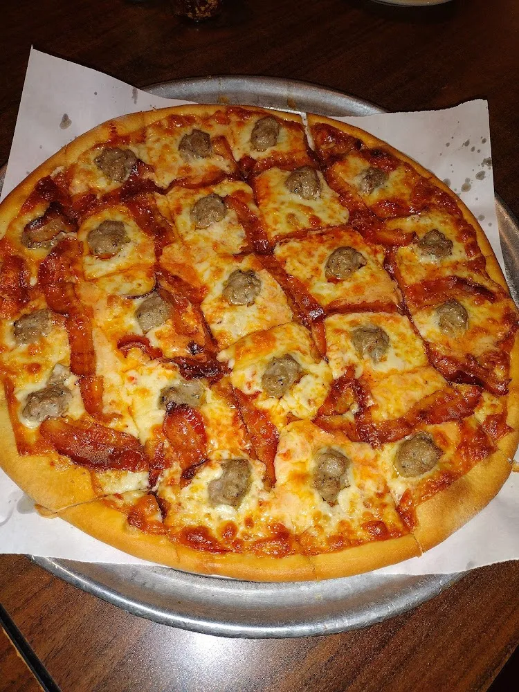 Sausage Bacon Pizza